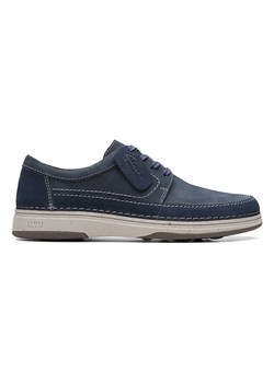 Clarks Skórzane mokasyny &quot;Nature 5&quot; w kolorze granatowym ze sklepu Limango Polska w kategorii Mokasyny męskie - zdjęcie 183878695