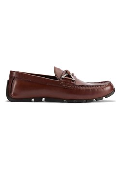 Clarks Skórzane mokasyny "Lea Oswick" w kolorze brązowym - id: 17237312 - marki Clarks - 183878787 Clarks Skórzane mokasyny "Lea Oswick" w kolorze brązowym ze sklepu Limango Polska w kategorii Mokasyny męskie - zdjęcie 183878787