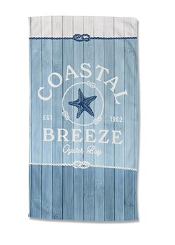 Good Morning Ręcznik plażowy &quot;Breeze&quot; w kolorze niebieskim ze sklepu Limango Polska w kategorii Ręczniki - zdjęcie 183879227