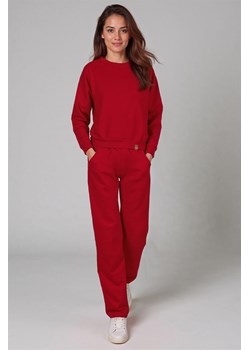 Komplet bluza+spodnie Vivisence 9205kmpl czerwony ze sklepu kontri.pl w kategorii Dresy damskie - zdjęcie 183879759