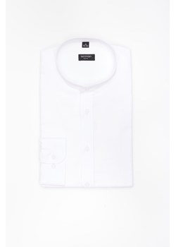 KOSZULA FORMENTO 3288D DŁUGI RĘKAW SLIM FIT BIAŁA Z LNEM ze sklepu Recman w kategorii Koszule męskie - zdjęcie 183879948