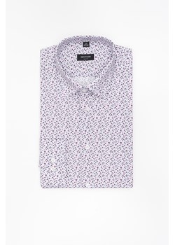 KOSZULA COLINE 3298T DŁUGI RĘKAW SLIM FIT FIOLETOWA Z BAWEŁNY ze sklepu Recman w kategorii Koszule męskie - zdjęcie 183879976
