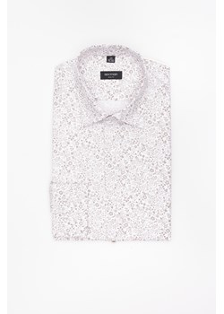 KOSZULA CORSINI 3296E DŁUGI RĘKAW SLIM FIT BEŻOWA Z BAWEŁNĄ ze sklepu Recman w kategorii Koszule męskie - zdjęcie 183879996