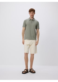 Reserved - Koszulka polo regular fit - oliwkowy ze sklepu Reserved w kategorii T-shirty męskie - zdjęcie 183880027