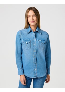 WRANGLER DAMSKA KOSZULA JEANSOWA WRANGLER WESTERN SHIRT SOFT EARTH 112362327 ze sklepu YouNeedit.pl w kategorii Koszule damskie - zdjęcie 183880247