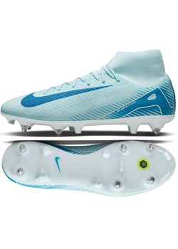 Buty piłkarskie Nike Zoom Mercurial Superfly 10 Academy SG-Pro Ac M FQ8336-400 niebieskie ze sklepu ButyModne.pl w kategorii Buty sportowe męskie - zdjęcie 183881837
