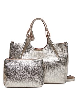 Gianni Chiarini Torebka Dua BS 9719 RNGDBL Złoty ze sklepu MODIVO w kategorii Torby Shopper bag - zdjęcie 183882658