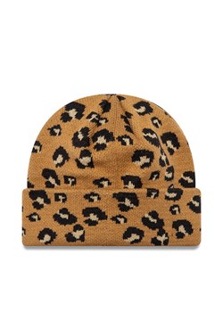 New Era Czapka Wmns Wide Leo Beani 60565280 Beżowy ze sklepu MODIVO w kategorii Czapki zimowe damskie - zdjęcie 183882687