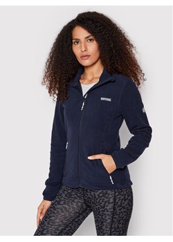 Regatta Polar Floreo IV RWA528 Granatowy Regular Fit ze sklepu MODIVO w kategorii Bluzy damskie - zdjęcie 183882819