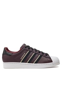 Sneakersy adidas Superstar Shoes HP2856 Bordowy ze sklepu eobuwie.pl w kategorii Buty sportowe męskie - zdjęcie 183884698