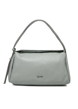 Torebka Calvin Klein Gracie K60K611661 Szary ze sklepu eobuwie.pl w kategorii Listonoszki - zdjęcie 183884717