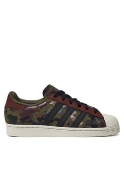 Sneakersy adidas Superstar HQ8866 Khaki ze sklepu eobuwie.pl w kategorii Buty sportowe męskie - zdjęcie 183884746