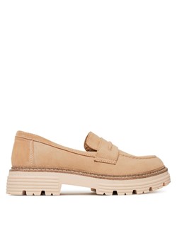 Loafersy JENNY MOLLIE WS6211-07 Beżowy ze sklepu eobuwie.pl w kategorii Lordsy damskie - zdjęcie 183884767