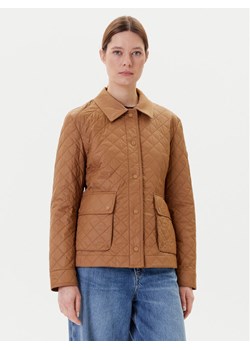 Tommy Hilfiger Kurtka przejściowa WW0WW45641 Brązowy Regular Fit ze sklepu MODIVO w kategorii Kurtki damskie - zdjęcie 183885455