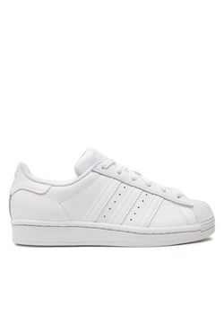 adidas Sneakersy Superstar J EF5399 Biały ze sklepu MODIVO w kategorii Buty sportowe damskie - zdjęcie 183885458