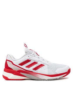 adidas Buty halowe Crazyflight 5 IH7718 Biały ze sklepu MODIVO w kategorii Buty sportowe męskie - zdjęcie 183885475
