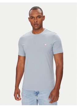 Guess T-Shirt M2YI36 I3Z14 Niebieski Slim Fit ze sklepu MODIVO w kategorii T-shirty męskie - zdjęcie 183885635
