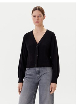 Guess Kardigan W5YR01 Z2ZK2 Czarny Regular Fit ze sklepu MODIVO w kategorii Swetry damskie - zdjęcie 183885659