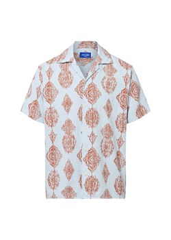 Jack & Jones Koszula męska - Jorhydra Mężczyźni Regular Fit Bawełna jasnoniebieski wzorzysty ze sklepu vangraaf w kategorii Koszule męskie - zdjęcie 183887198