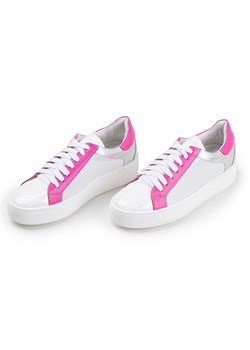 Anna Morellini Skórzane sneakersy &quot;Ginelia&quot; w kolorze białym ze sklepu Limango Polska w kategorii Trampki damskie - zdjęcie 183887697