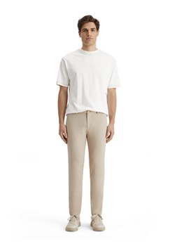 Scotch &amp; Soda Spodnie chino w kolorze beżowym ze sklepu Limango Polska w kategorii Spodnie męskie - zdjęcie 183887707