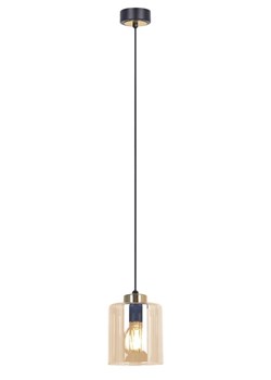 Pojeduncza lampa wisząca długa beżowa Z3-W64 ze sklepu Edinos.pl w kategorii Lampy wiszące - zdjęcie 183887928