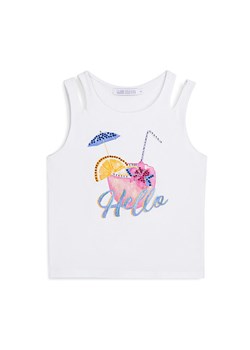 Original Marines Top DFP5282YF Biały Regular Fit ze sklepu MODIVO w kategorii Bluzki dziewczęce - zdjęcie 183888066