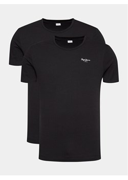 Pepe Jeans Komplet 2 t-shirtów Pepe Tshirt 2P PMU10976 Czarny Regular Fit ze sklepu MODIVO w kategorii T-shirty męskie - zdjęcie 183888085