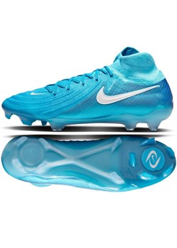 Buty piłkarskie Nike Phantom Luna Ii Elite Fg M FJ2572-400 niebieskie ze sklepu ButyModne.pl w kategorii Buty sportowe męskie - zdjęcie 183888525