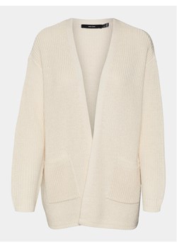 Vero Moda Curve Kardigan Fabulous 10307311 Beżowy Regular Fit ze sklepu MODIVO w kategorii Swetry damskie - zdjęcie 183889037