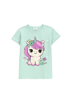Coccodrillo T-Shirt WC5143224VGB Zielony Regular Fit ze sklepu MODIVO w kategorii Bluzki dziewczęce - zdjęcie 183889076
