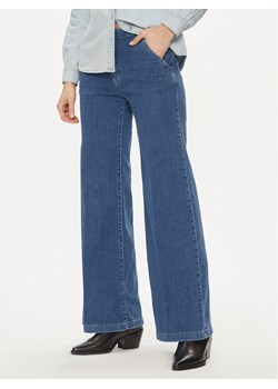 United Colors Of Benetton Jeansy 4AC6574X5 Niebieski Wide Leg ze sklepu MODIVO w kategorii Jeansy damskie - zdjęcie 183889077