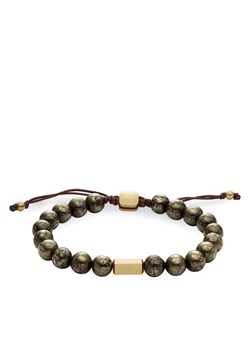Fossil Bransoletka Galaxy Beads JF04820710 Khaki ze sklepu MODIVO w kategorii Bransolety - zdjęcie 183890096