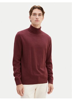 Tom Tailor Golf 1038202 Bordowy Regular Fit ze sklepu MODIVO w kategorii Swetry męskie - zdjęcie 183890117