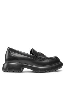 Loafersy KARL LAGERFELD KL42111 Czarny ze sklepu eobuwie.pl w kategorii Lordsy damskie - zdjęcie 183890777