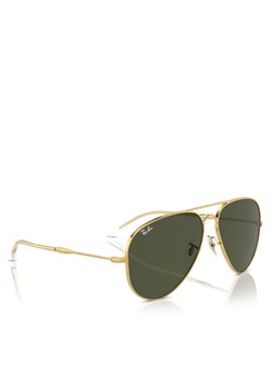 Okulary przeciwsłoneczne Ray-Ban Old Aviator 0RB3825 001/31 Złoty ze sklepu eobuwie.pl w kategorii Okulary przeciwsłoneczne damskie - zdjęcie 183890796