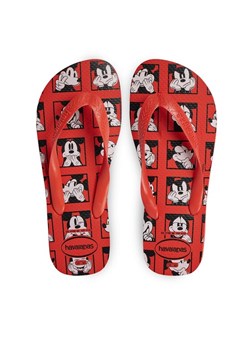 Japonki Havaianas 41394125778-W Czerwony ze sklepu eobuwie.pl w kategorii Klapki damskie - zdjęcie 183890798