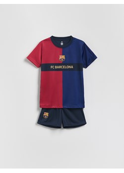 Reserved - Komplet FC Barcelona - granatowy ze sklepu Reserved w kategorii T-shirty chłopięce - zdjęcie 183891606