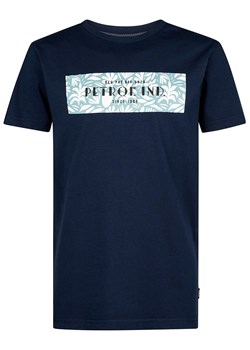 Petrol Industries Koszulka w kolorze granatowym ze sklepu Limango Polska w kategorii T-shirty chłopięce - zdjęcie 183892976