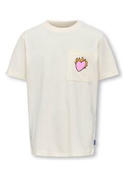 ONLY &amp; SONS Junior Koszulka &quot;Manson&quot; w kolorze białym ze sklepu Limango Polska w kategorii T-shirty chłopięce - zdjęcie 183893227