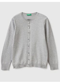 Benetton Kardigan w kolorze szarym ze sklepu Limango Polska w kategorii Swetry dziewczęce - zdjęcie 183893305