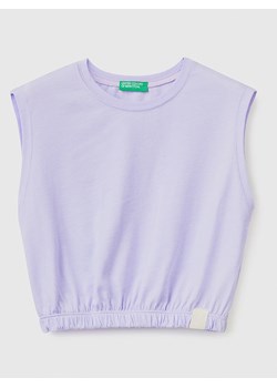 Benetton Top w kolorze fioletowym - id: 17203086 - marki benetton - 183893328 Benetton Top w kolorze fioletowym ze sklepu Limango Polska w kategorii Bluzki dziewczęce - zdjęcie 183893328