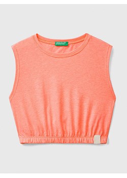 Benetton Top w kolorze jasnoróżowym ze sklepu Limango Polska w kategorii Bluzki dziewczęce - zdjęcie 183893329