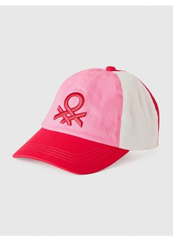 Benetton Czapka w kolorze czerwono-jasnoróżowym ze sklepu Limango Polska w kategorii Czapki dziecięce - zdjęcie 183893367