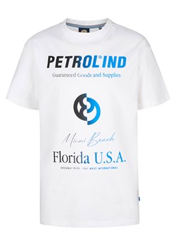 Petrol Industries Koszulka w kolorze białym ze sklepu Limango Polska w kategorii T-shirty chłopięce - zdjęcie 183893469