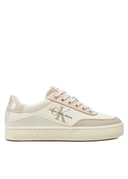 Sneakersy Calvin Klein Jeans Classic Cupsole Low Lace Lth Ml YW0YW01527 Różowy - id: 0000304211836 - marki Calvin Klein - 183894535 Sneakersy Calvin Klein Jeans Classic Cupsole Low Lace Lth Ml YW0YW01527 Różowy ze sklepu eobuwie.pl w kategorii Buty sportowe damskie - zdjęcie 183894535