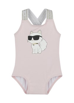 Karl Lagerfeld Kids Strój kąpielowy Z30512 M Różowy ze sklepu MODIVO w kategorii Stroje kąpielowe - zdjęcie 183894979