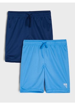 Sinsay - Szorty 2 pack Active - błękitny ze sklepu Sinsay w kategorii Spodenki chłopięce - zdjęcie 183896388