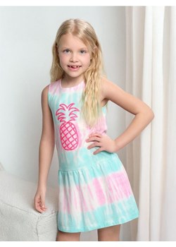 Sinsay - Sukienka z baskinką tie-dye - wielobarwny ze sklepu Sinsay w kategorii Sukienki dziewczęce - zdjęcie 183896417