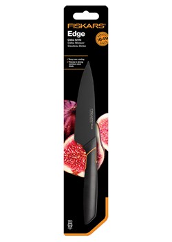 Fiskars Nóż Deba &quot;Edge&quot; w kolorze czarnym - dł. 24 cm ze sklepu Limango Polska w kategorii Noże kuchenne - zdjęcie 183898059